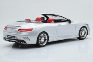Mercedes AMG S65 A217 Descapotable Plata GT Spirit 1:18 GT764 Resina - imagen 2 de 6