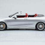 Mercedes AMG S65 A217 Descapotable Plata GT Spirit 1:18 - image 3 of 6