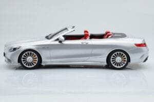 Mercedes AMG S65 A217 Descapotable Plata GT Spirit 1:18 GT764 Resina - imagen 3 de 6
