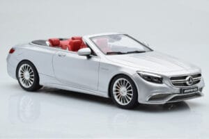 Mercedes AMG S65 A217 Descapotable Plata GT Spirit 1:18 GT764 Resina - imagen 4 de 6