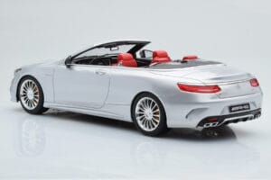 Mercedes AMG S65 A217 Descapotable Plata GT Spirit 1:18 GT764 Resina - imagen 5 de 6