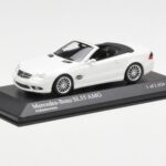 Mercedes SL 55 AMG R230 Blanco Minichamps 1:43 - image 2 of 4