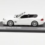 Mercedes SL 55 AMG R230 Blanco Minichamps 1:43