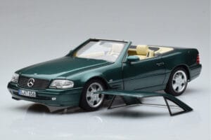 Mercedes SL500 R129 Verde Metálico Norev 1:18 183753 Metal - imagen 3 de 8