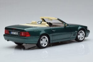 Mercedes SL500 R129 Verde Metálico Norev 1:18 183753 Metal - imagen 4 de 8