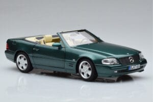 Mercedes SL500 R129 Verde Metálico Norev 1:18 183753 Metal - imagen 6 de 8