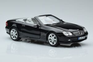 Mercedes SL500 R230 Negro Norev 1:18 183840 Metal - imagen 5 de 8