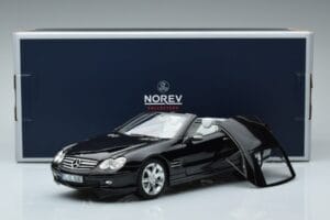 Mercedes SL500 R230 Negro Norev 1:18 183840 Metal - imagen 8 de 8