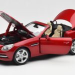 Mercedes SLK R172 Designo Zircon Rojo Minichamps 1:18 B66960513 - image 2 of 8