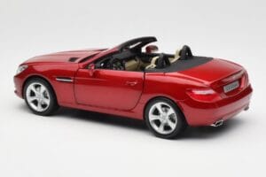 Mercedes SLK R172 Designo Zircon Rojo Minichamps 1:18 B66960513 Metal - imagen 7 de 8