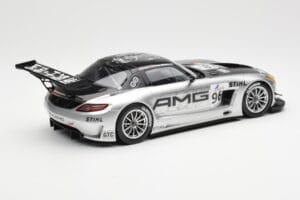 Mercedes SLS AMG GT3 #96 M. Hakkinen AMG Customer Sports 6 Hours of Zhuhai ILMC 2011 Minichamps 1:18 B66960197 Metal - imagen 2 de 6