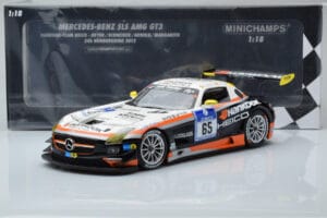 Mercedes SLS AMG GT3 Hankook Team Heico #65 T. Heyer / B. Schneider / M. Arnold / G. Margaritis 24 Hours of Nurburgring 2012  - imagen 6 de 6