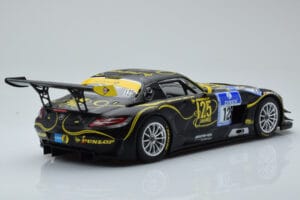 Mercedes SLS AMG GT3 Rowe Racing #125 Zehe / Bullitt / Renger / Hartung ADAC 24 Hours of Nurburgring 2013 Minichamps 1:18 151 - imagen 2 de 6