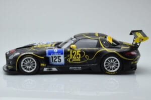 Mercedes SLS AMG GT3 Rowe Racing #125 Zehe / Bullitt / Renger / Hartung ADAC 24 Hours of Nurburgring 2013 Minichamps 1:18 151 - imagen 3 de 6