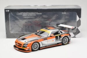 Mercedes SLS AMG GT3 #1 Team Abu Dhabi By Black Falcon K. Al Qubaisi / Edwards / M. Bleekemolen / B. Schneider Winners 24 Hou - imagen 6 de 6