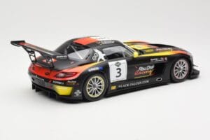 Mercedes SLS AMG GT3 #3 Team Abu Dhabi By Black Falcon K. Al Qubaisi / M. Bleekemolen / B. Schneider Winners Gulf 12 Hours Ab - imagen 2 de 6