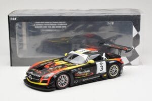 Mercedes SLS AMG GT3 #3 Team Abu Dhabi By Black Falcon K. Al Qubaisi / M. Bleekemolen / B. Schneider Winners Gulf 12 Hours Ab - imagen 6 de 6