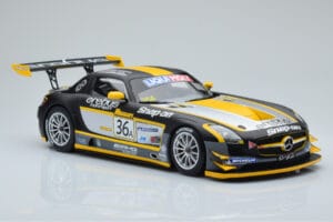 Mercedes SLS AMG GT3 Team Erebus Motorsport #36 B. Schneider / A. Jager / C. Roloff Winners Bathurst 12 Hours 2013 Minichamps - imagen 4 de 6