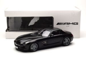 Mercedes SLS AMG Obsidian Negro Metalizado Minichamps 1:18 B66960042 Metal - imagen 7 de 7