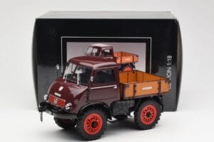 Mercedes Unimog 401 With Westfalia Cabin Schuco 1:18 450014300 Metal - imagen 8 de 8