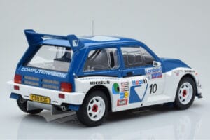 MG Metro 6R4 #10 M. Wilson / N. Harris RAC Rally 1986 IXO 1:18 18RMC068A Metal - imagen 2 de 6