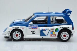 MG Metro 6R4 #10 M. Wilson / N. Harris RAC Rally 1986 IXO 1:18 18RMC068A Metal - imagen 3 de 6