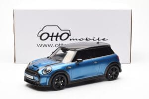 Mini Cooper S F56 Island Azul Otto 1:18 OT982 Resina - imagen 6 de 6
