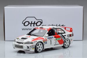 Mitsubishi Lancer Evo 4 T. Makinen / S. Harjanne Rally Catalunya 1997 Otto 1:18 OT409 Resina - imagen 6 de 6