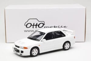 Mitsubishi Lancer Evo III Scotia Blanco Otto 1:18 OT1065 Resina - imagen 6 de 6