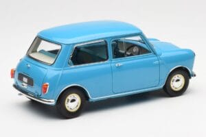 Morris Mini Minor Azul Kyosho 1:18 08964BL Metal - imagen 3 de 8