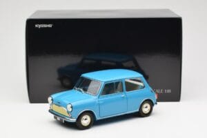 Morris Mini Minor Azul Kyosho 1:18 08964BL Metal - imagen 8 de 8