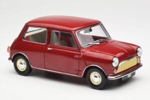 Morris Mini Minor Rojo Kyosho 1:18 08964R Metal - imagen 6 de 8