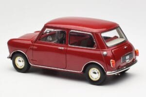 Morris Mini Minor Rojo Kyosho 1:18 08964R Metal - imagen 7 de 8