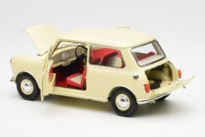 Morris Mini Minor Blanco Kyosho 1:18 08964W Metal - imagen 5 de 8