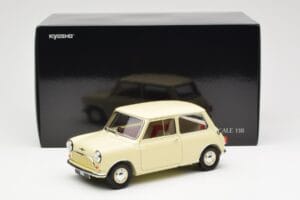 Morris Mini Minor Blanco Kyosho 1:18 08964W Metal - imagen 8 de 8
