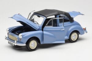 Morris Minor Cabriolet Azul Minichamps 1:18 150137030 Metal - imagen 2 de 8