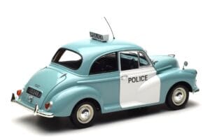 Morris Minor Policía Azul & Blanco Minichamps 1:18 150137090 Metal - imagen 3 de 8