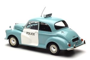 Morris Minor Policía Azul & Blanco Minichamps 1:18 150137090 Metal - imagen 7 de 8