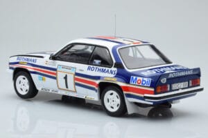 Opel Ascona 400 Rothmans #1 W. Rohrl / C. Geistdorfer Rally Acropolis 1982 IXO 1:18 18RMC097A Metal - imagen 5 de 6