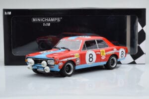 Opel Commodore A Steinmetz #8 Tuerlinx / T. Pilette 24 Hours of Spa 1972 Minichamps 1:18 155724608 Metal - imagen 6 de 6