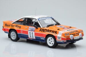 Opel Manta 400 #11 R. Brookes / M. Broad RAC Rally 1985 IXO 1:18 18RMC099 Metal - imagen 4 de 6