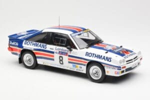 Opel Manta 400 Rothmans #8 J. McRae / I. Grindrod Lombard RAC Rally 1983 IXO 1:18 18RMC038A Metal - imagen 4 de 6