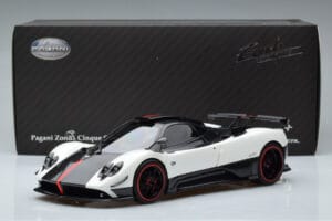 Pagani Zonda Cinque Blanco Benny Almost Real 1:18 850601001 Metal - imagen 12 de 12
