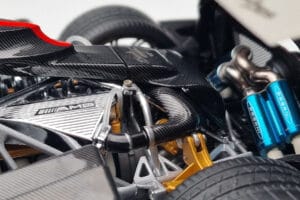 Pagani Zonda Cinque Blanco Benny Almost Real 1:18 850601001 Metal - imagen 10 de 12