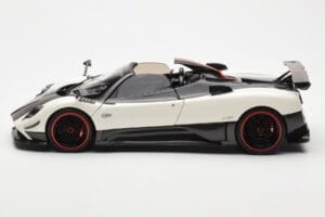 Pagani Zonda Cinque Roadster Blanco Benny Almost Real 1:18 850611001 Metal - imagen 4 de 8