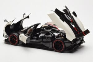 Pagani Zonda Cinque Roadster Blanco Benny Almost Real 1:18 850611001 Metal - imagen 5 de 8