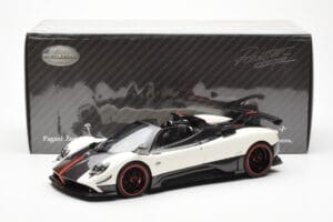 Pagani Zonda Cinque Roadster Blanco Benny Almost Real 1:18 850611001 Metal - imagen 8 de 8