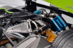 Pagani Zonda Cinque Verde Firenze Almost Real 1:18 850602001 Metal - imagen 11 de 15