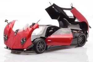 Pagani Zonda F Rojo Monza Almost Real 1:18 850406001 Metal - imagen 2 de 8