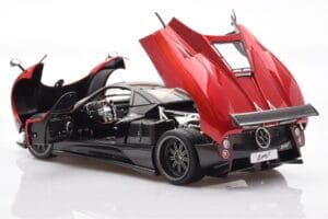 Pagani Zonda F Rojo Monza Almost Real 1:18 850406001 Metal - imagen 5 de 8